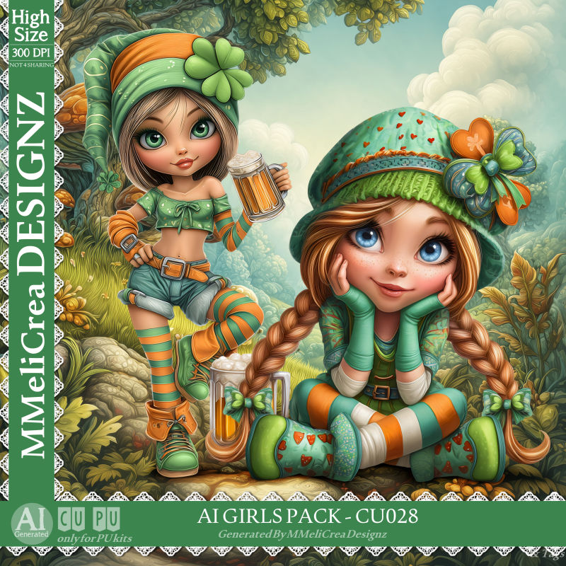 (image for) AI - GIRLS PACK CU028 (CU4PU/PNG)